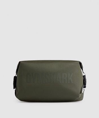 Gymshark X-Series Toiletry Bag Ženske Torbe Maslinasto Zelene | HR 4291FDN